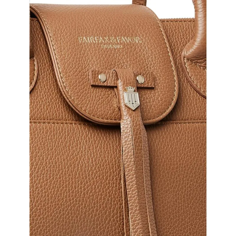 Fairfax & Favor Windsor Work Ladies Bag - Tan Leather