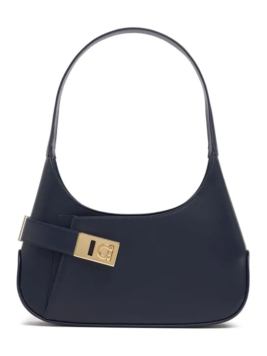 Ferragamo   Small Archive leather shoulder bag 