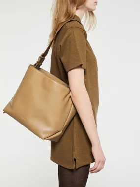 Folded Tote Bag in Honey Blonde