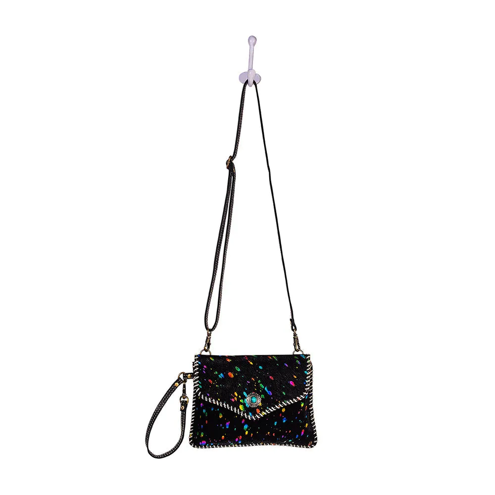 Galaxy Fire Leather & Hairon Bag