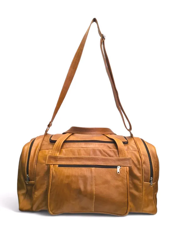 Genuine Leather Large Luggage Travel Bag