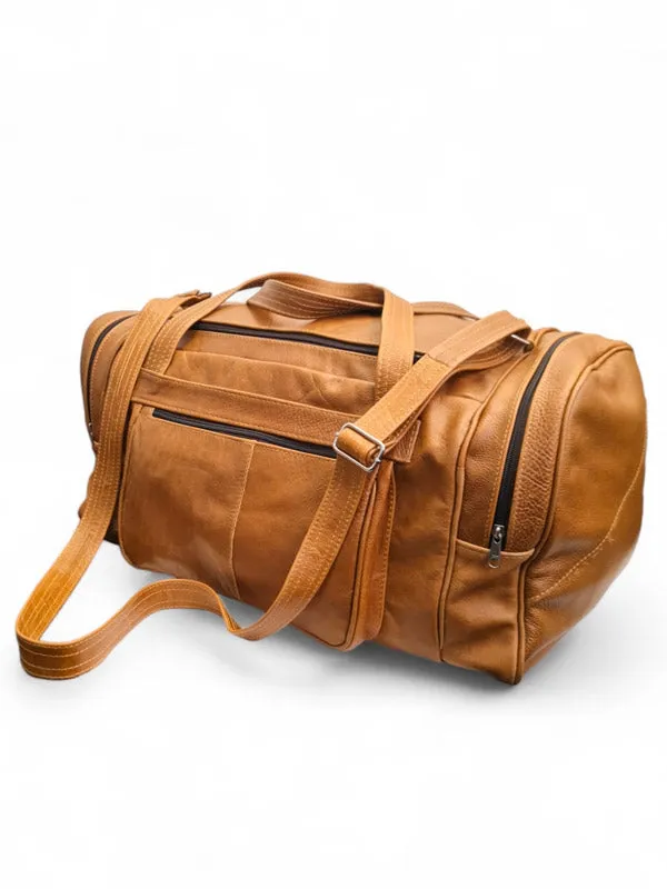 Genuine Leather Large Luggage Travel Bag