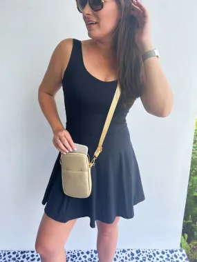 Gold Mini Crossbody Bag