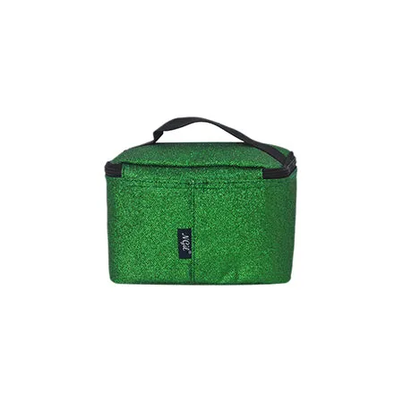 Green Glitter NGIL Cosmetic Case