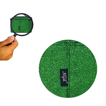 Green Glitter NGIL Cosmetic Case