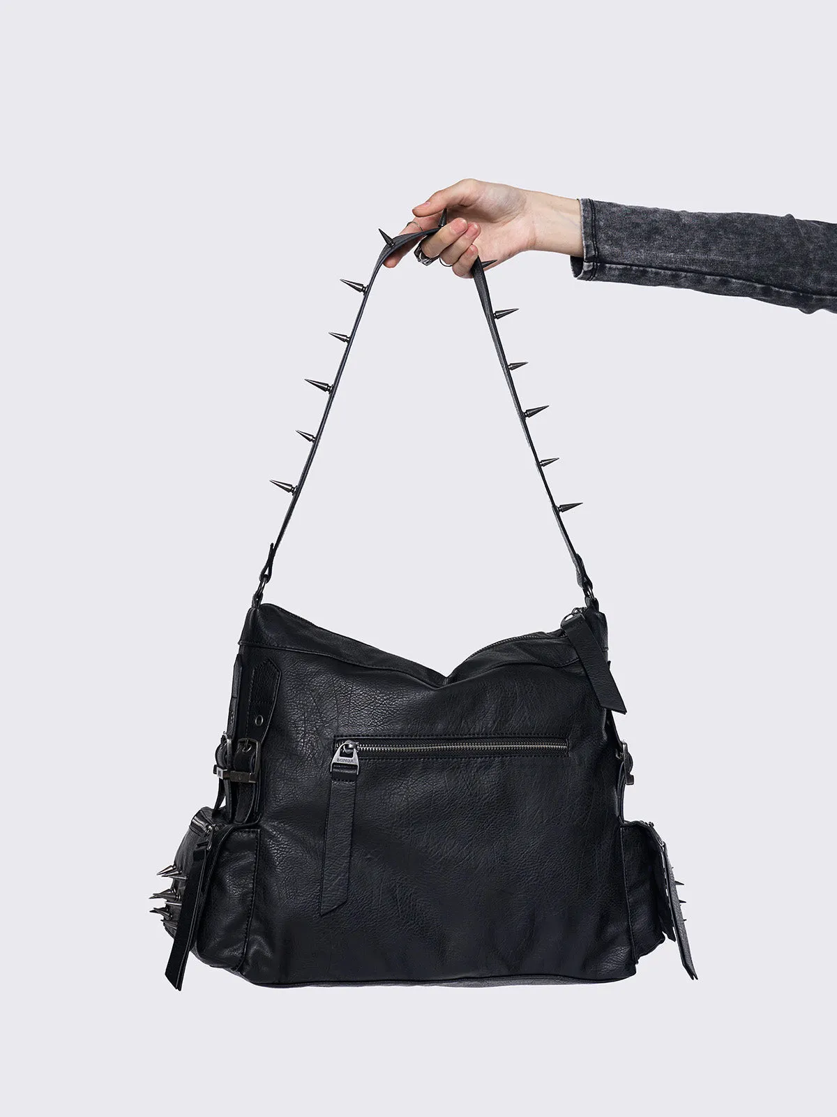 Hardware Vegan Shoulder Bag