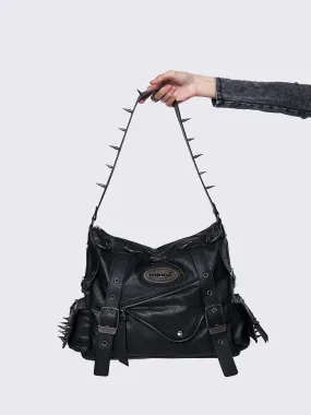 Hardware Vegan Shoulder Bag