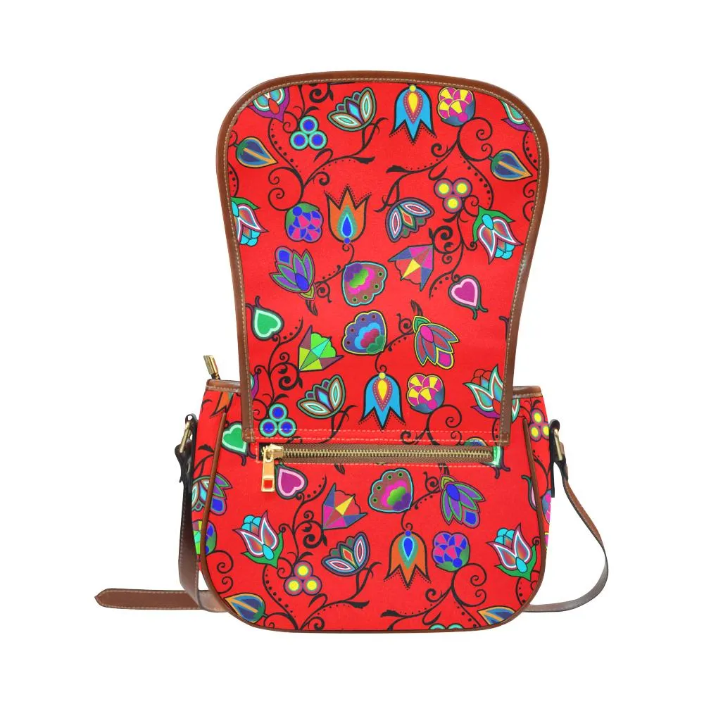 Indigenous Paisley - Dahlia Saddle Bag/Large