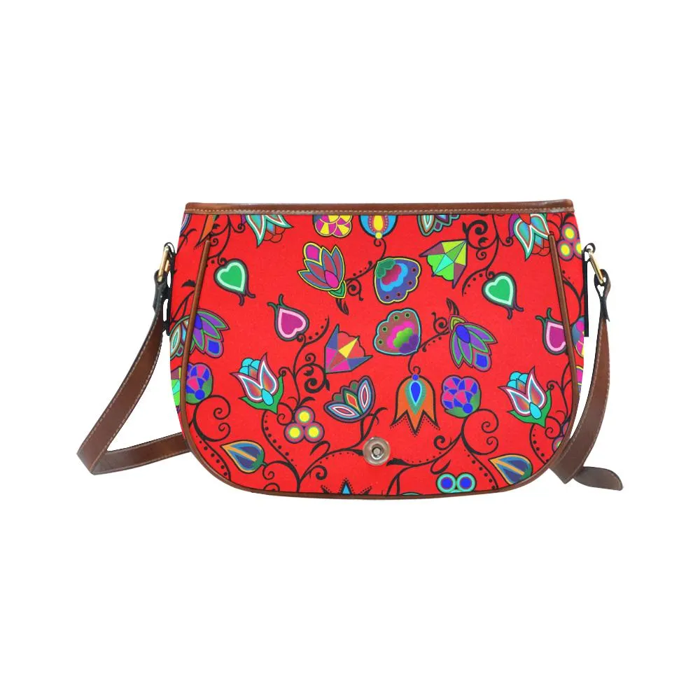 Indigenous Paisley - Dahlia Saddle Bag/Large