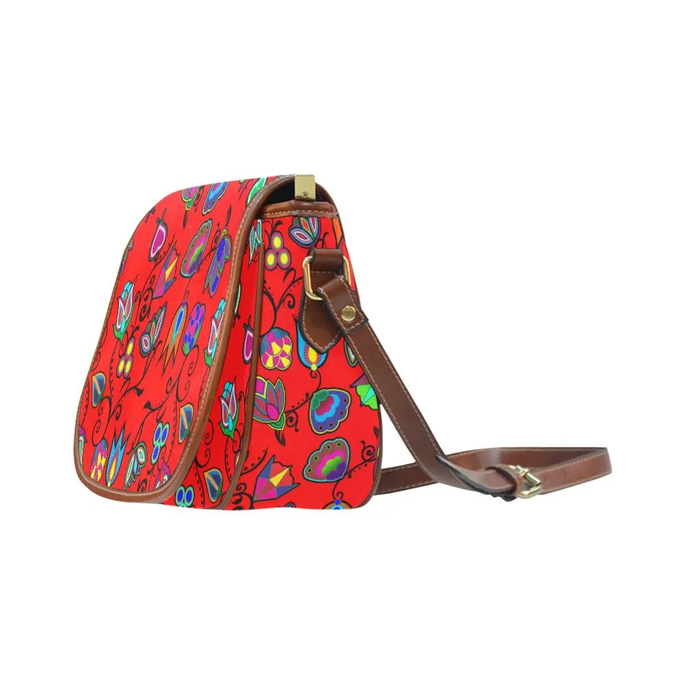 Indigenous Paisley - Dahlia Saddle Bag/Large