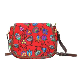 Indigenous Paisley - Dahlia Saddle Bag/Large