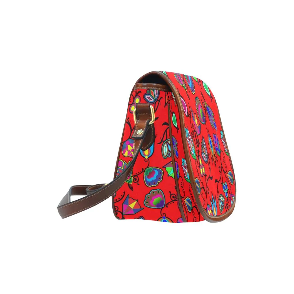 Indigenous Paisley - Dahlia Saddle Bag/Large