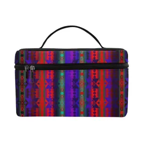 Inside the Warrior's Society Lodge Cosmetic Bag/Large