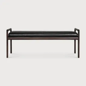 Jack Bench - Black Leather