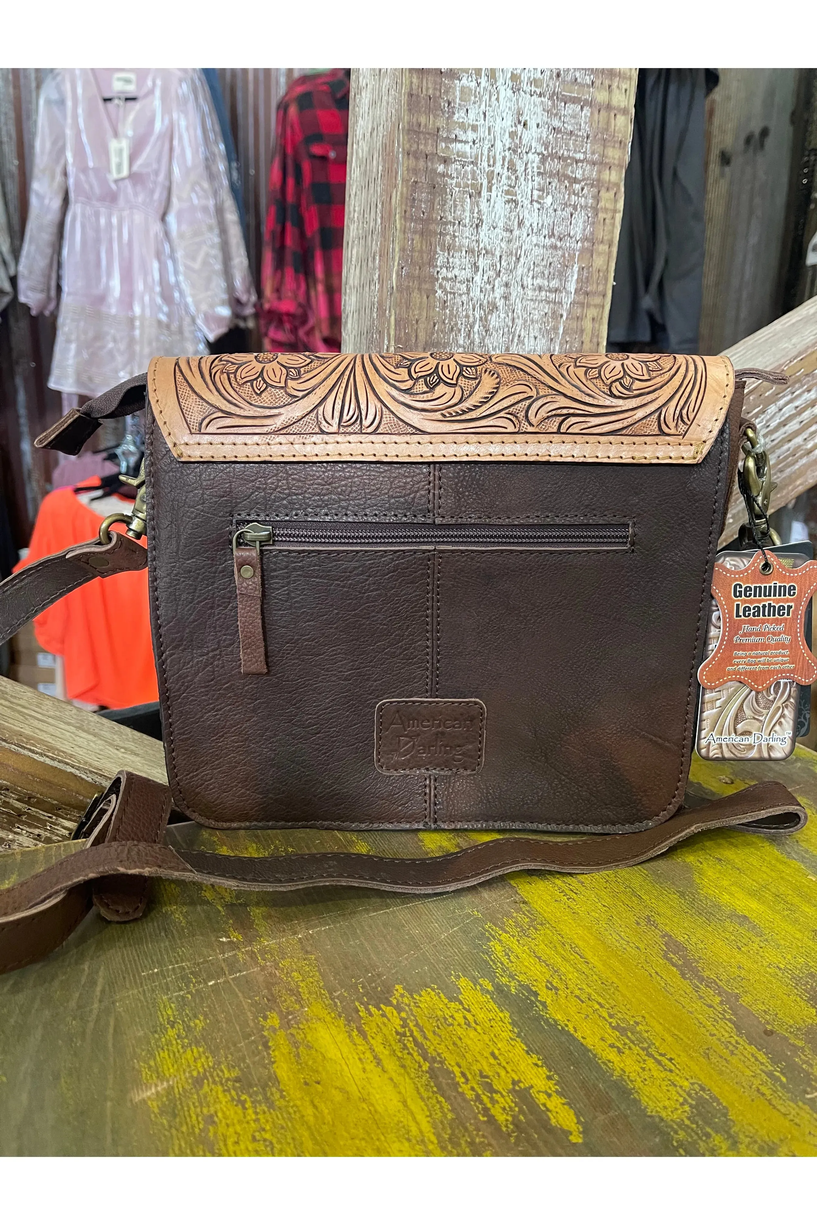 Jessa Tooled Handbag