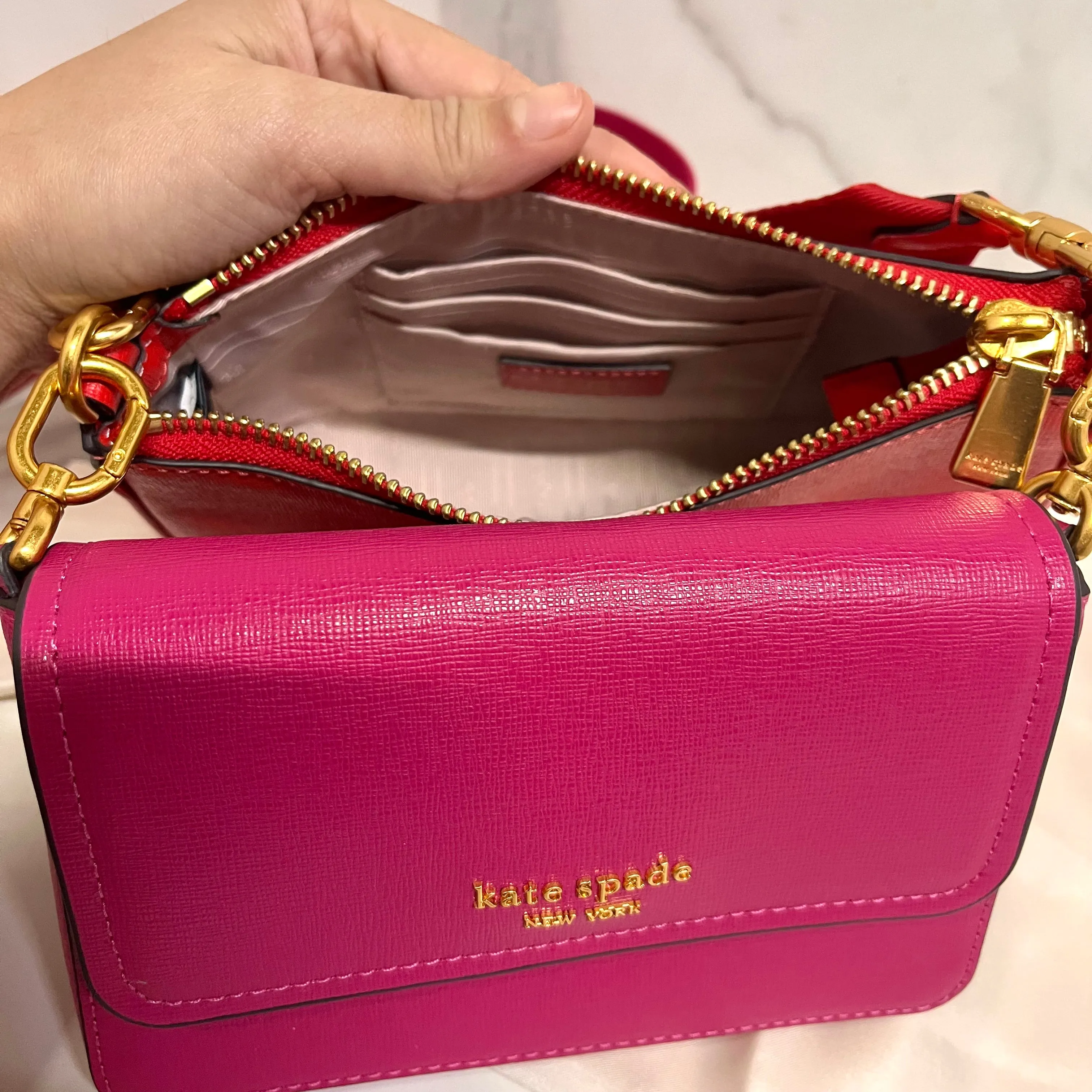 Kate Spade Double Up Layered Crossbody Bag