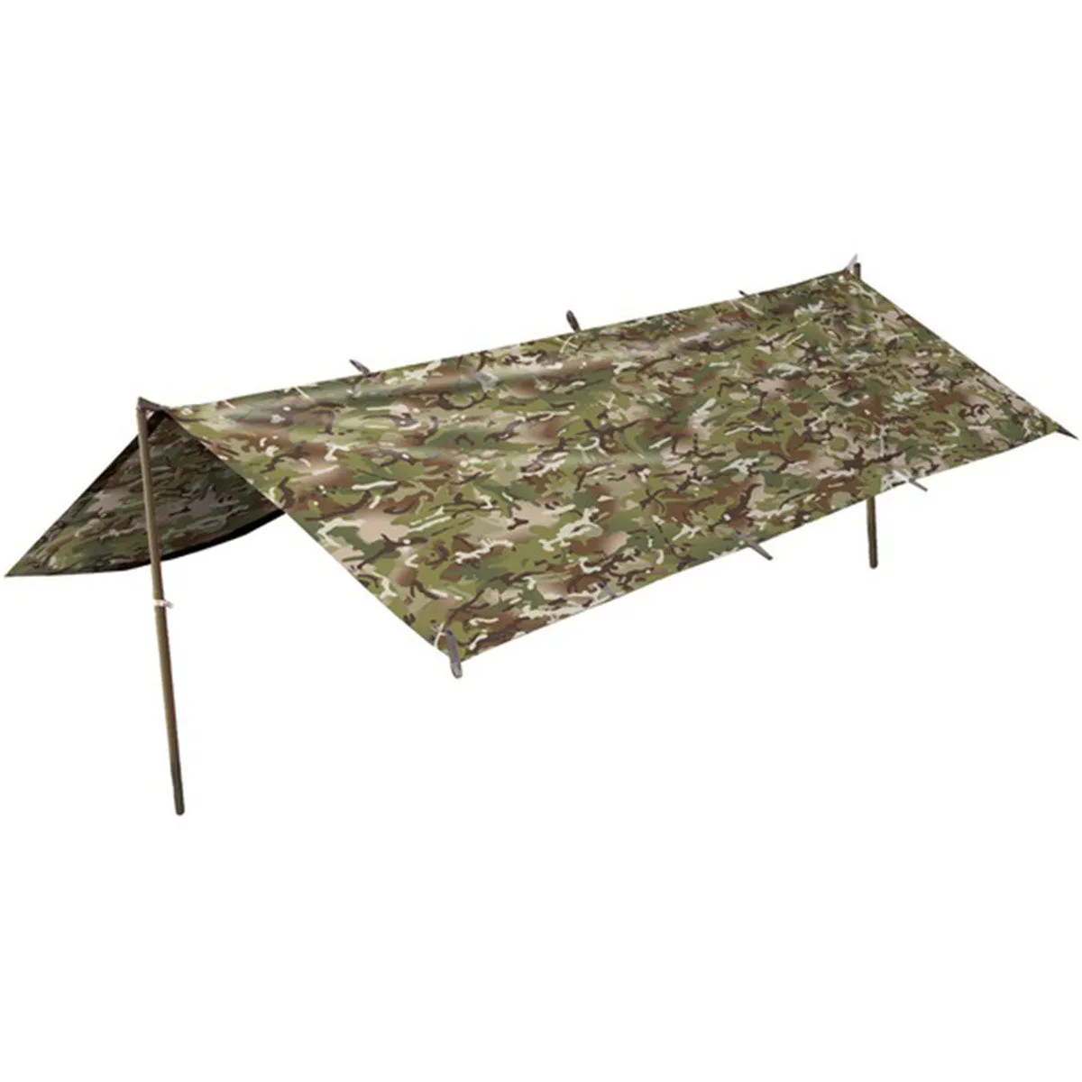 Kombat Military Basha Tarp BTP Camo 230cm x 170cm