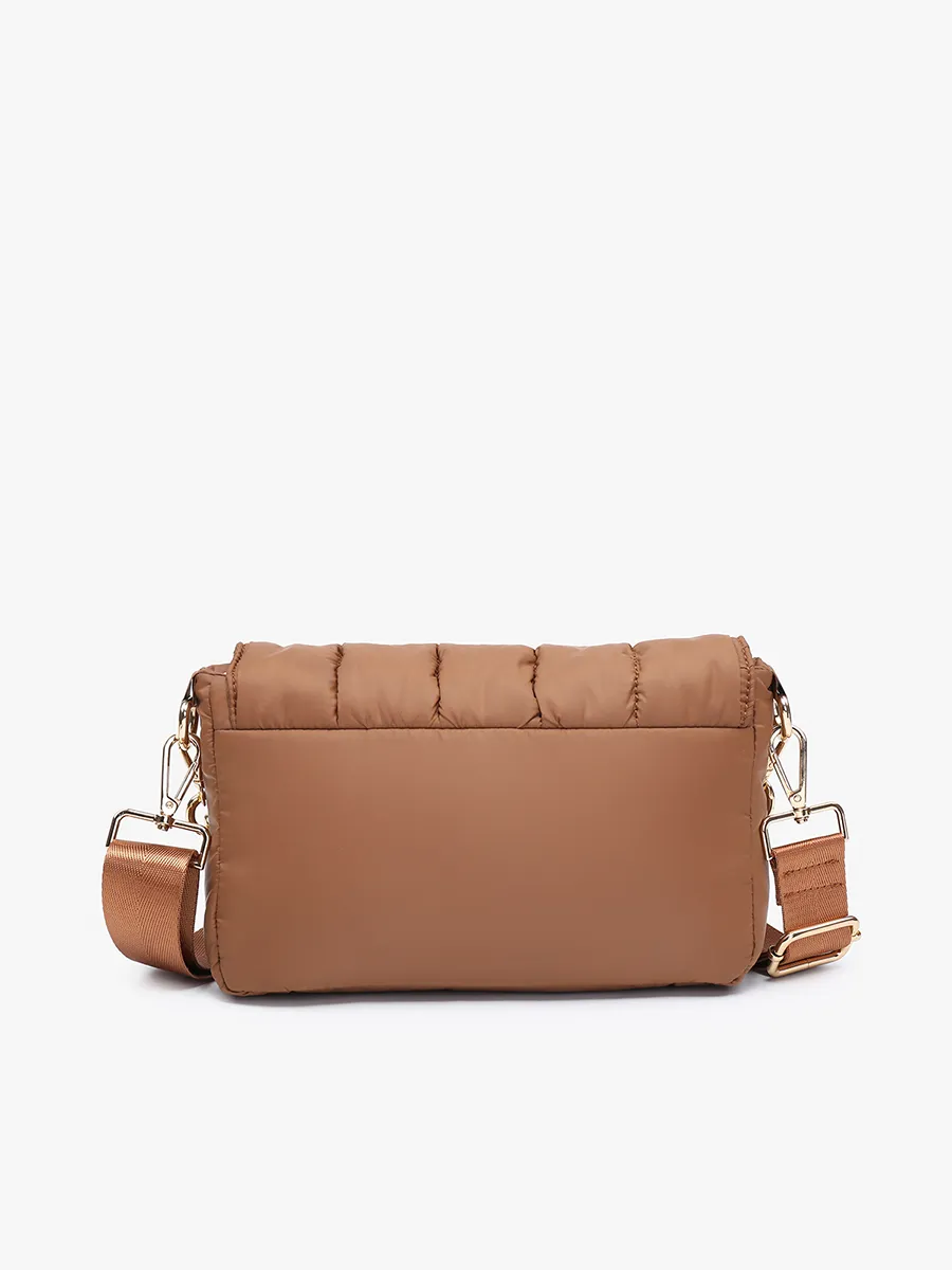 Lala Quilted Chain Crossbody Bag