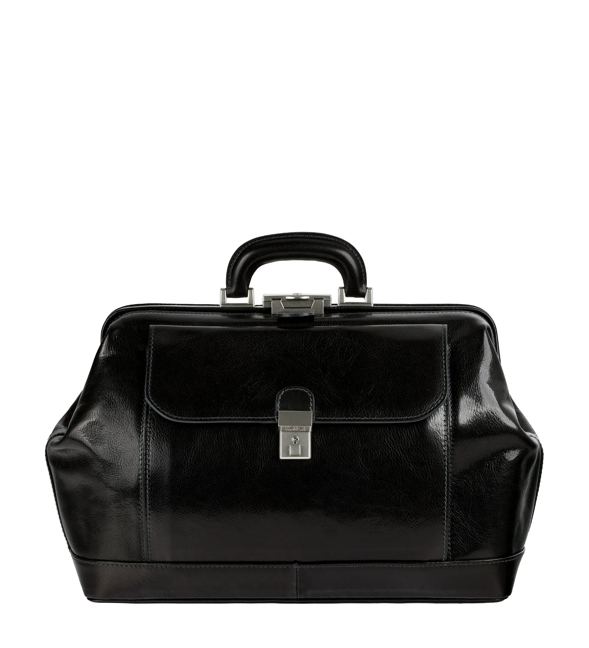 Large Italian Leather Doctor Bag - Hamlet