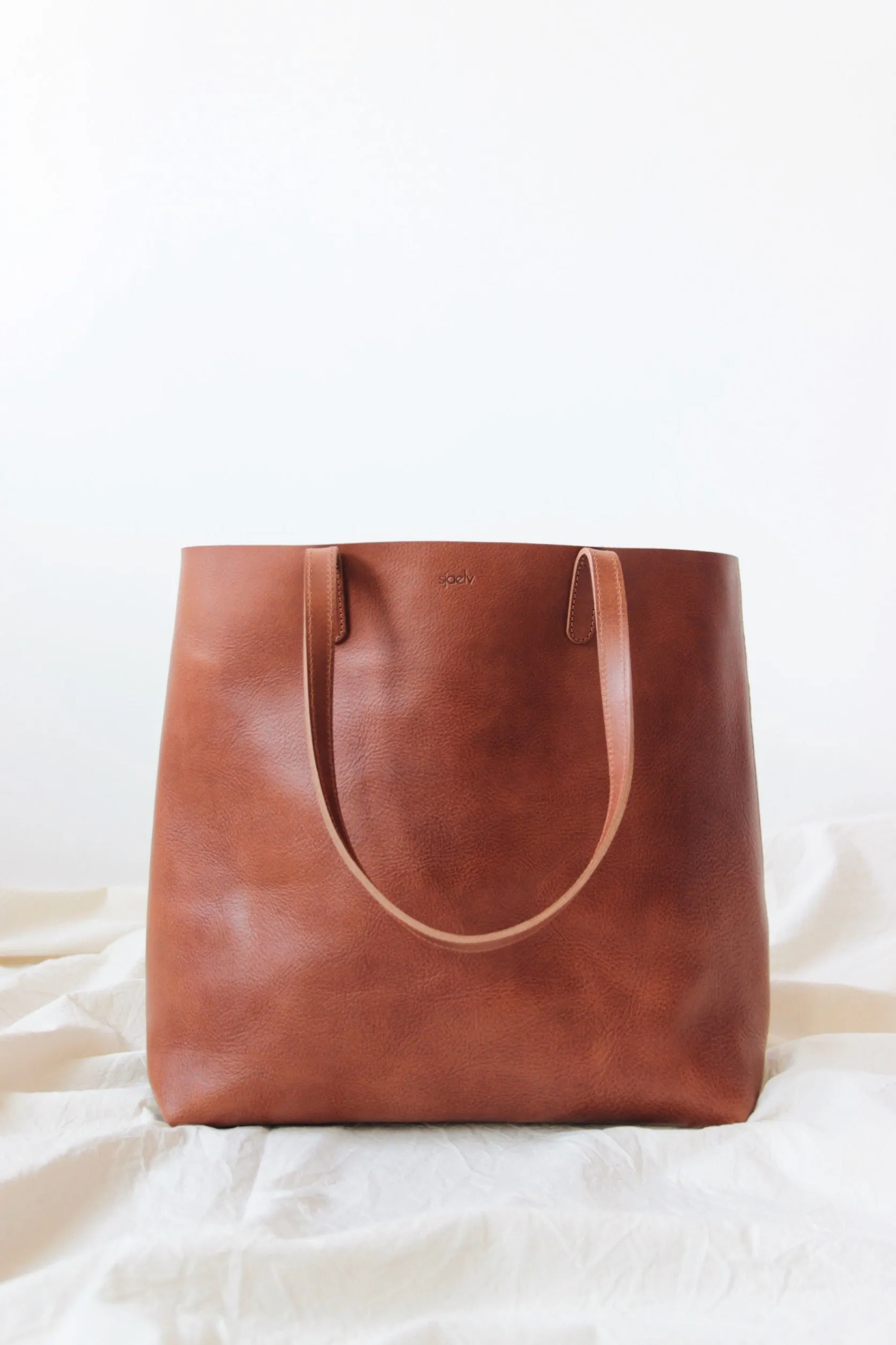 Large tote bag brown