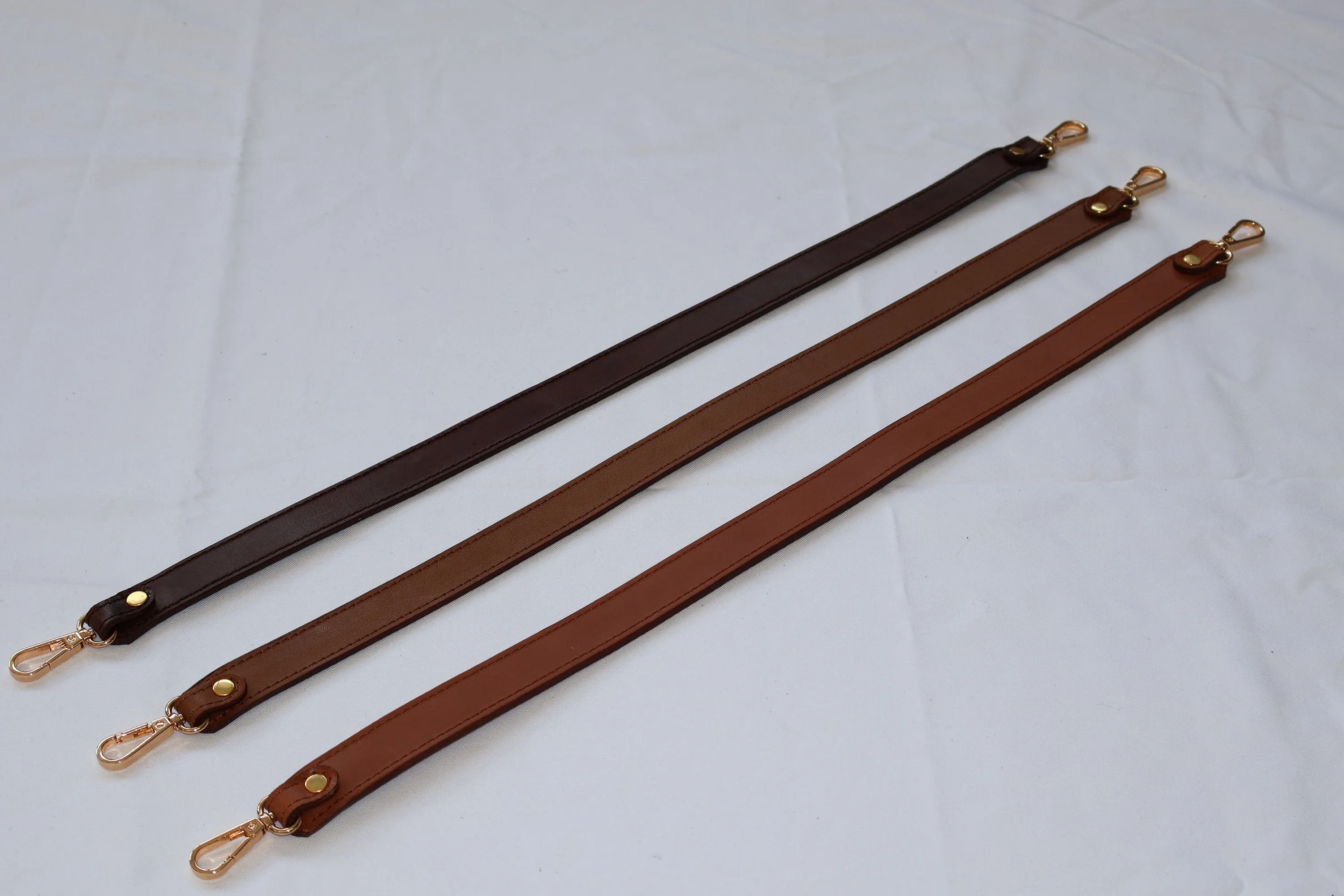 Leather Bag Handles - Genuine Leather Shoulder Straps, Durable & Stylish Replacement Handles for Bags  66cm//26" Length