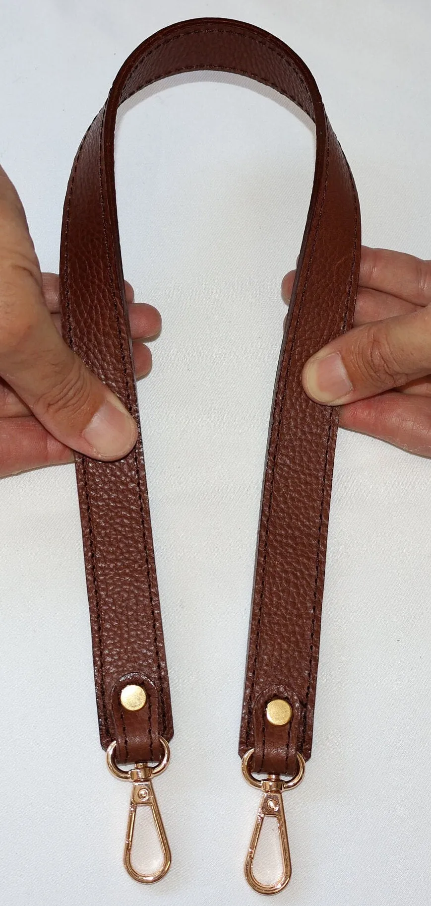 Leather Bag Handles - Genuine Leather Shoulder Straps, Durable & Stylish Replacement Handles for Bags  66cm//26" Length