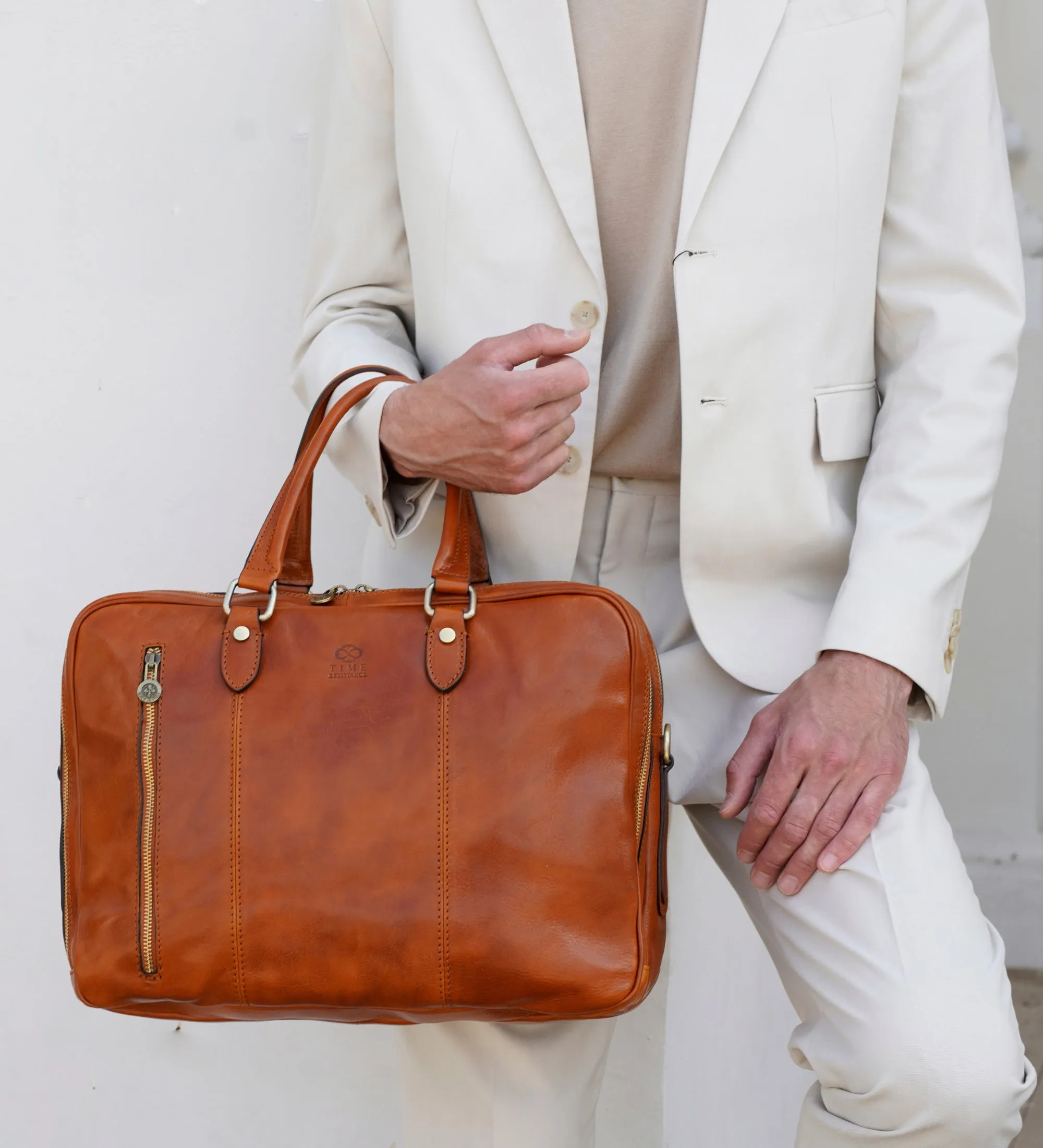 Leather Convertible Briefcase Backpack - A Farewell to Arms