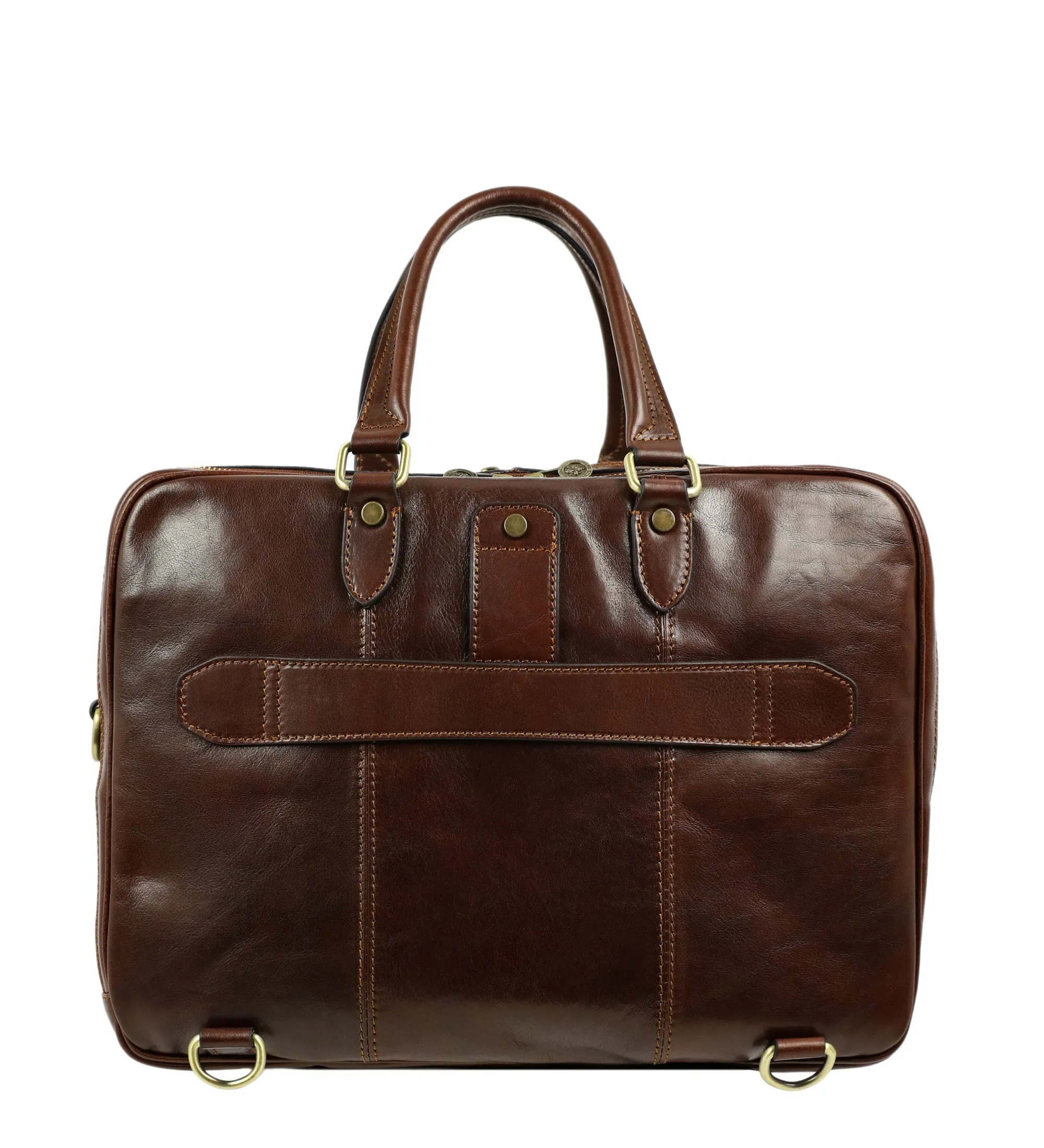 Leather Convertible Briefcase Backpack - A Farewell to Arms