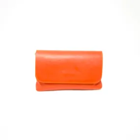 Leather Crossbody Clutch