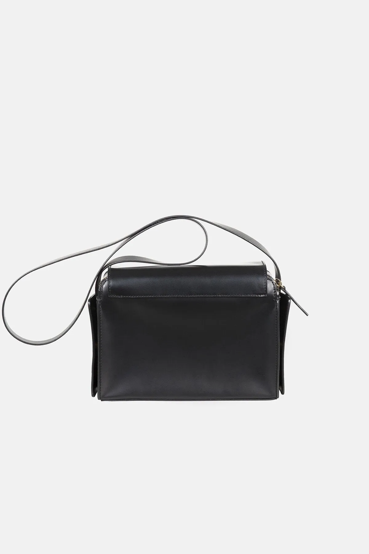 Leather shoulder bag