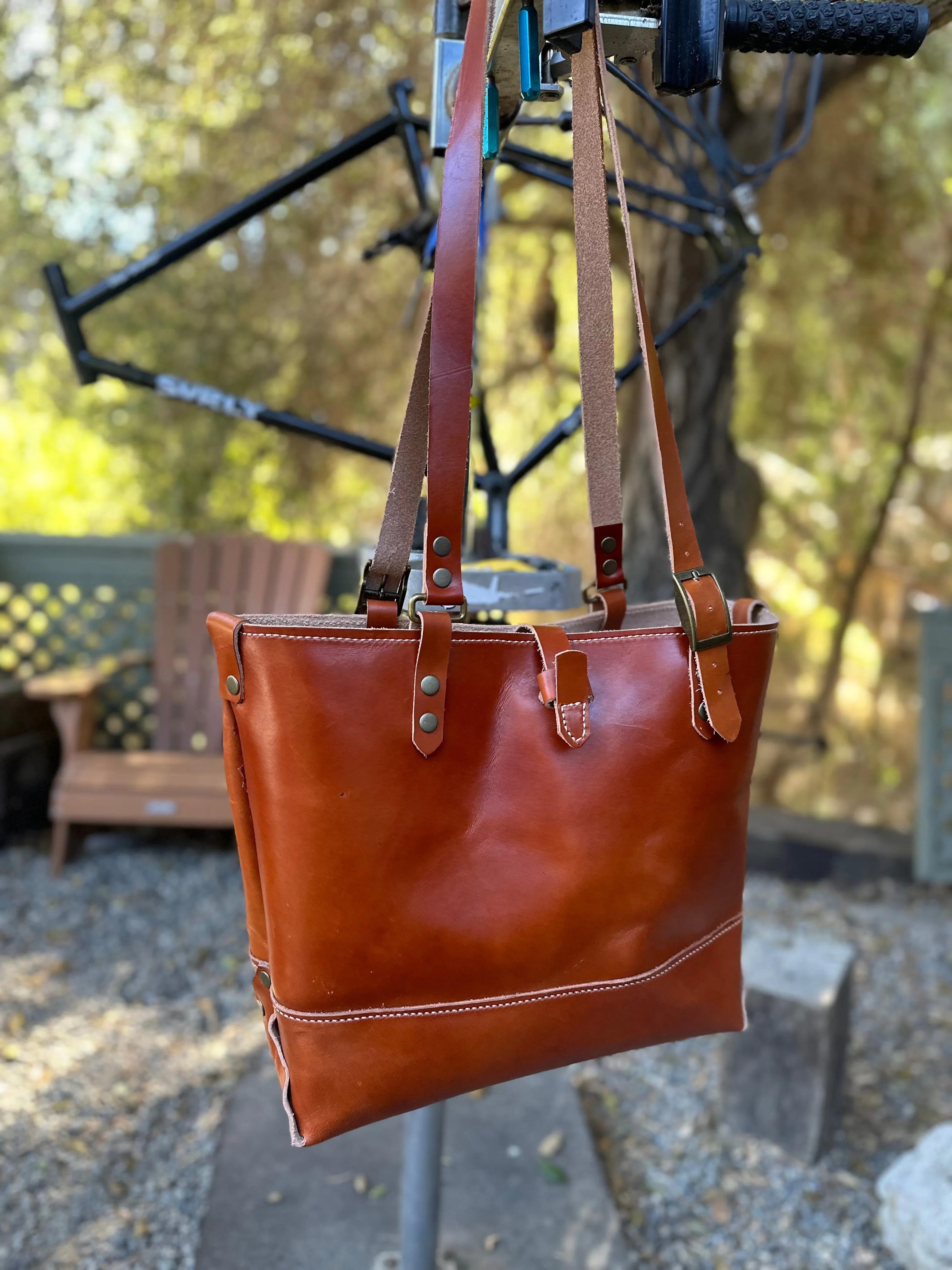 Leather Tote Bag