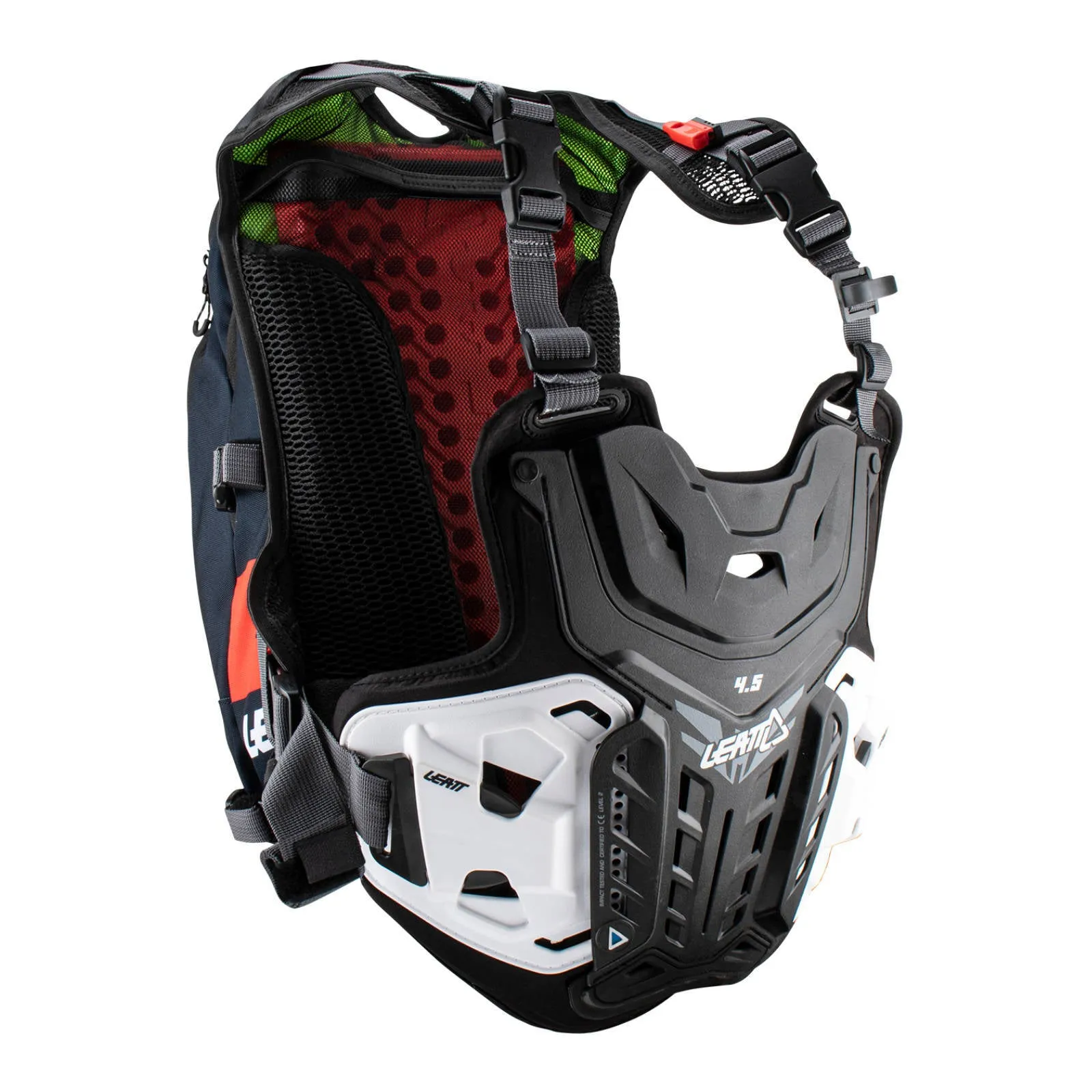 Leatt 4.5 Hydra Chest Protector - Black / Red