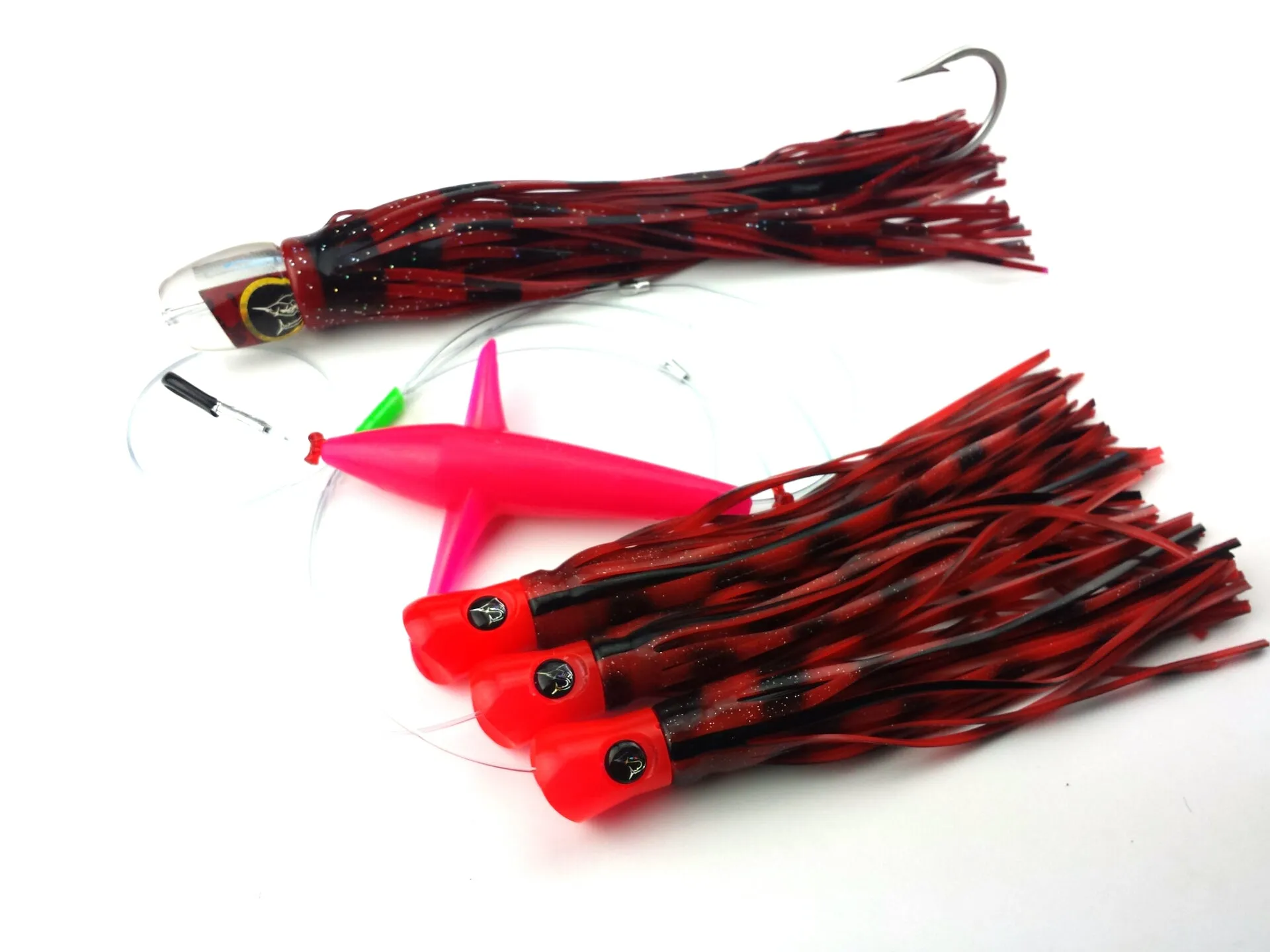 Lobo Lures #201 Red Devil Pelagic Magic Billfish Daisy Chain