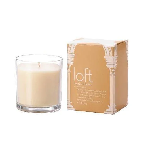 Loft Bergere Leather Candle (pack of 1 EA)