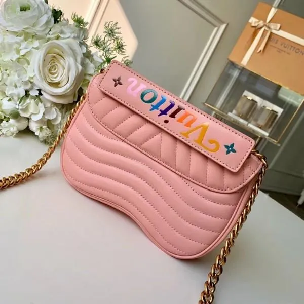 Love Lock New Wave Chain Pm Bag M53213 Rose 2019