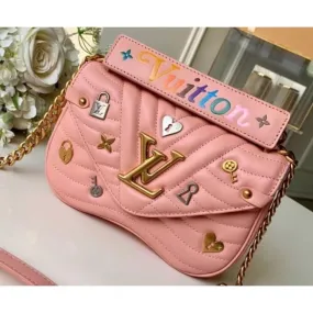 Love Lock New Wave Chain Pm Bag M53213 Rose 2019