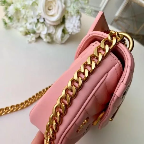 Love Lock New Wave Chain Pm Bag M53213 Rose 2019