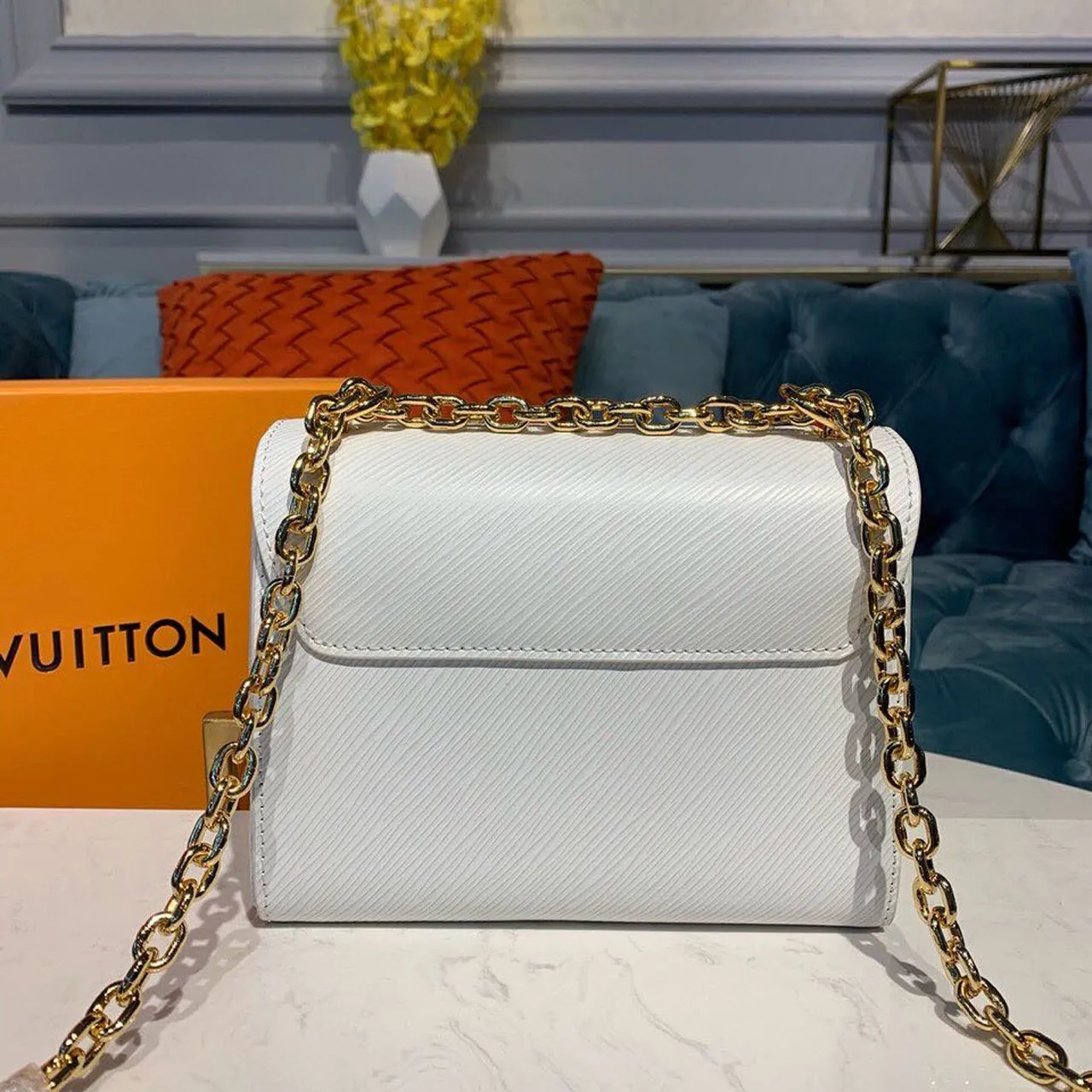 LV Twist PM Epi White For Women,  Shoulder And Crossbody Bags 7.5in/19cm LV M54278