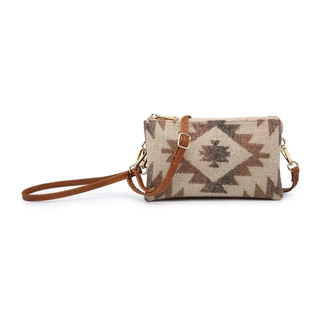 M013AZT Aztec 3 Compartment Crossbody