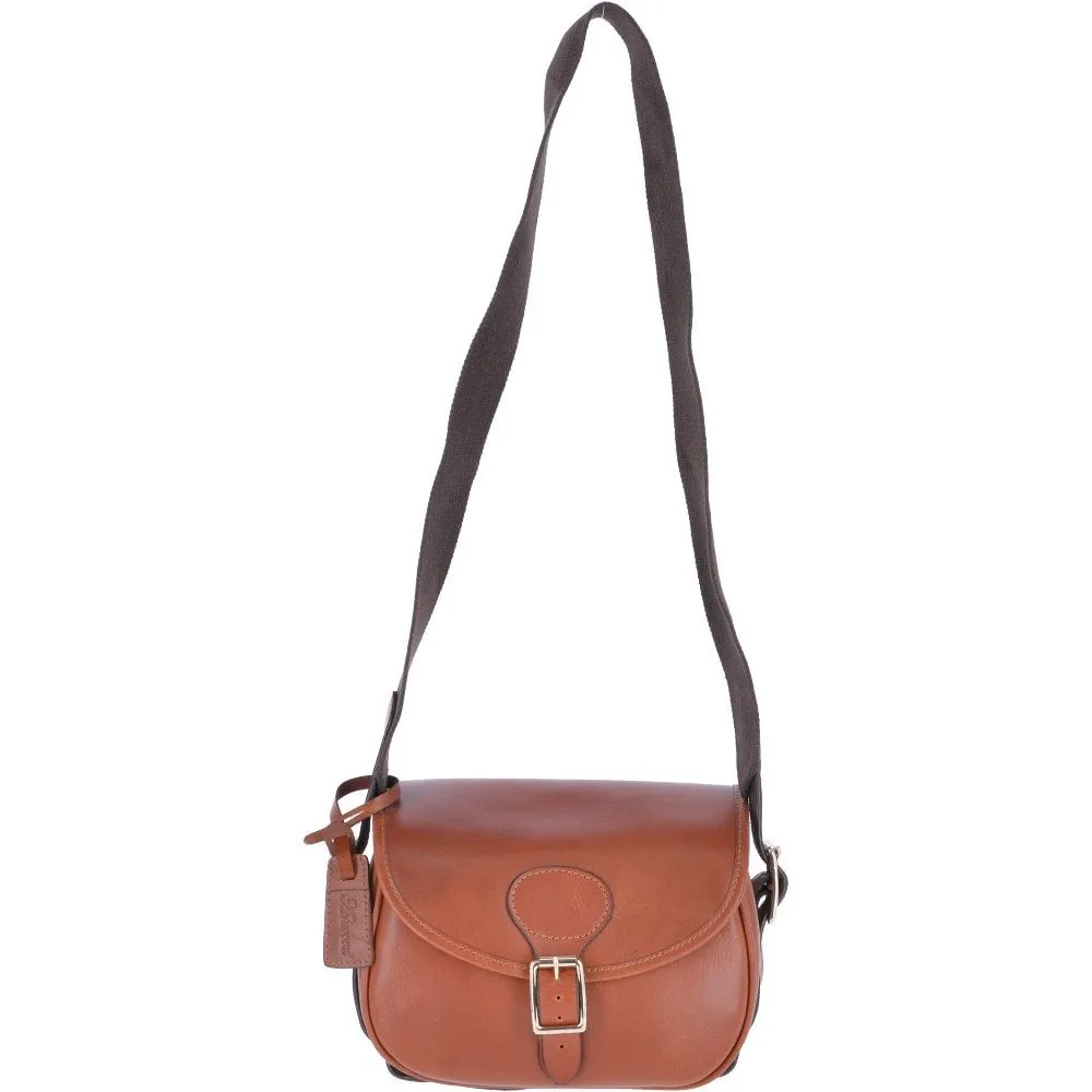 Maddox Leather Cartridge Bag - TAN