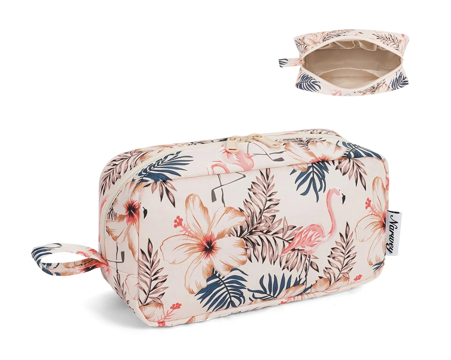 Makeup Bag for Purse With Handle