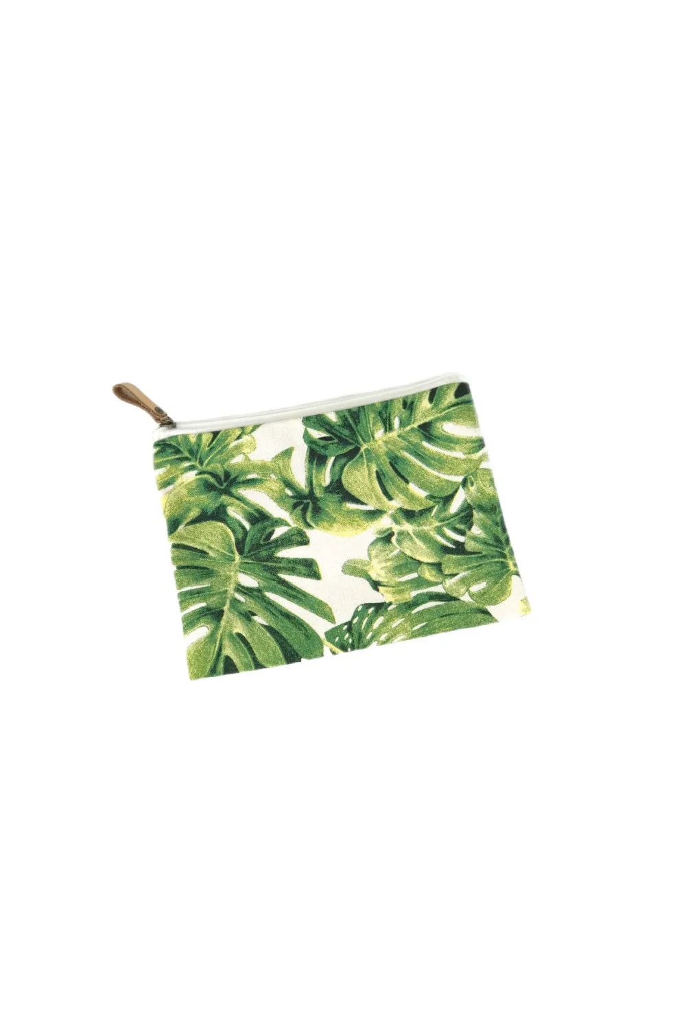 Makeup Bag | Palm Leaf