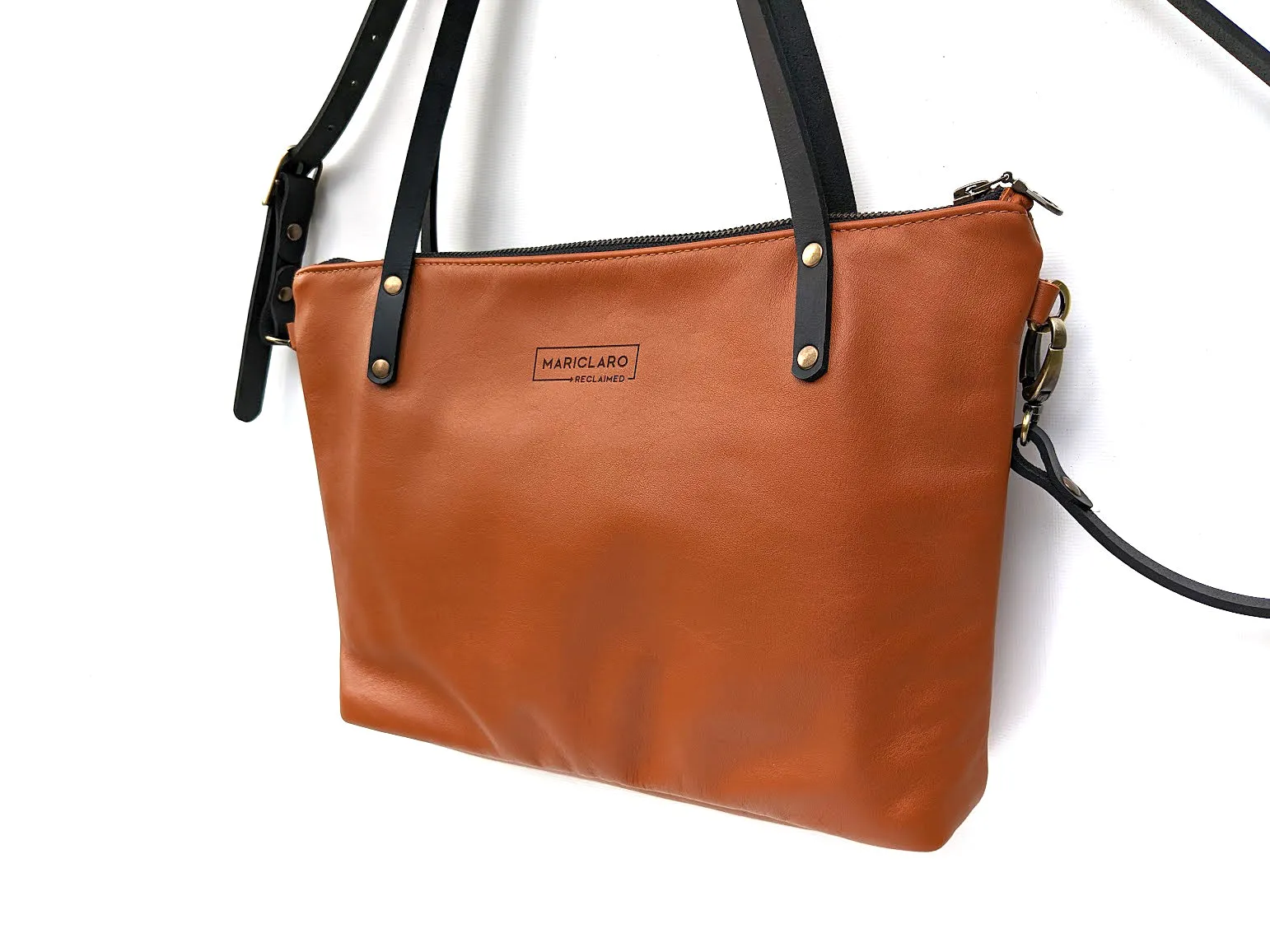 Mariclaro VIE  Purse - brown / orangy leather