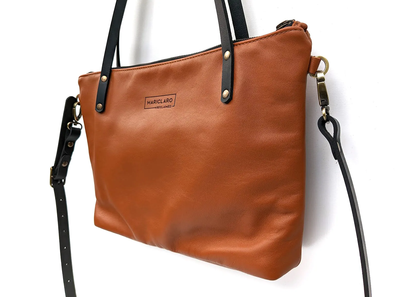 Mariclaro VIE  Purse - brown / orangy leather