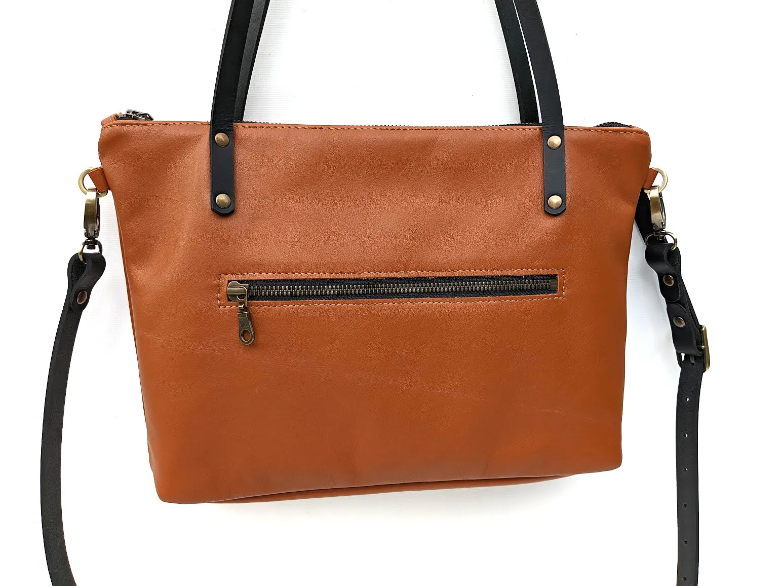 Mariclaro VIE  Purse - brown / orangy leather