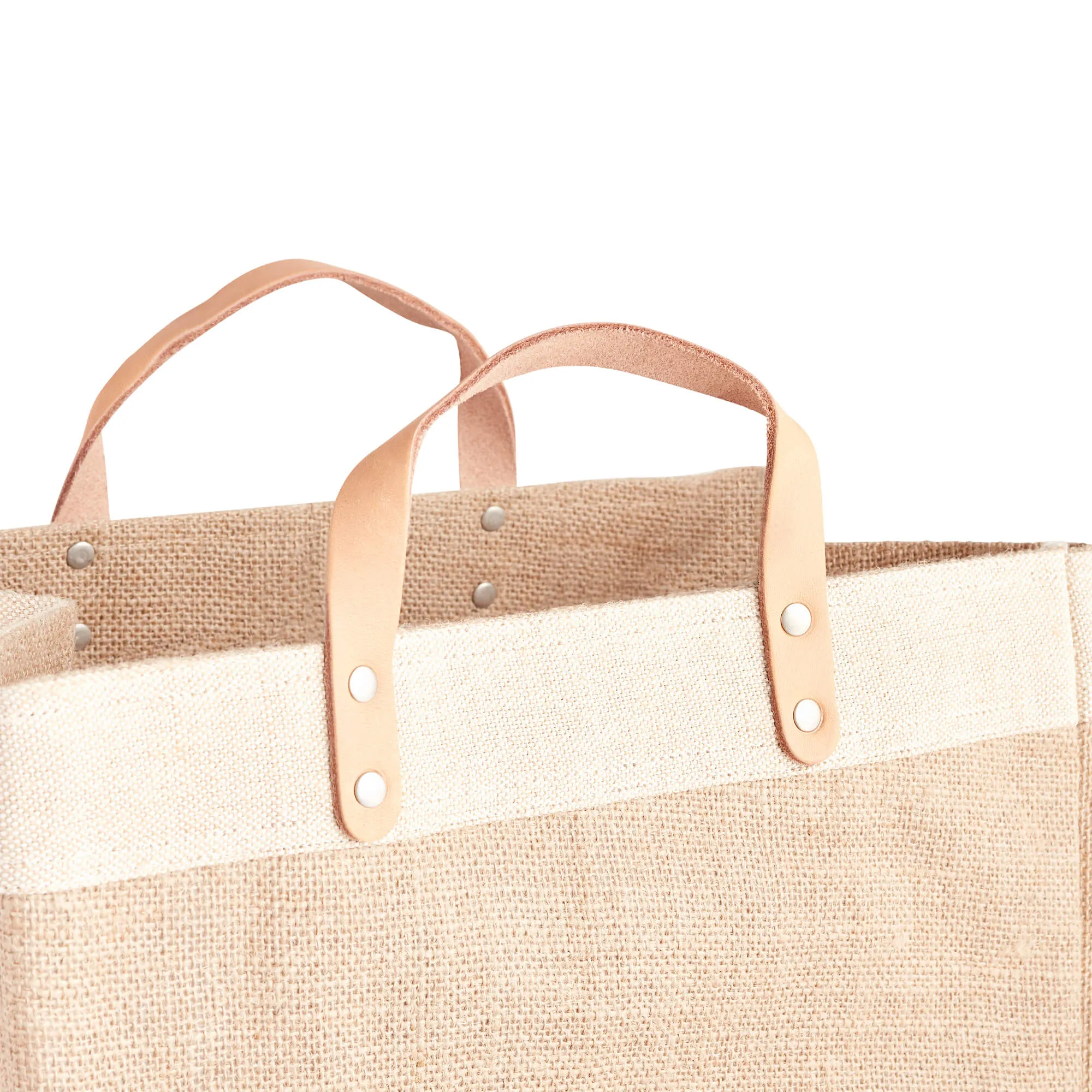 Market Bag - Between the Handle Text