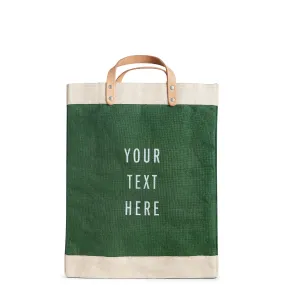 Market Bag in Field Green