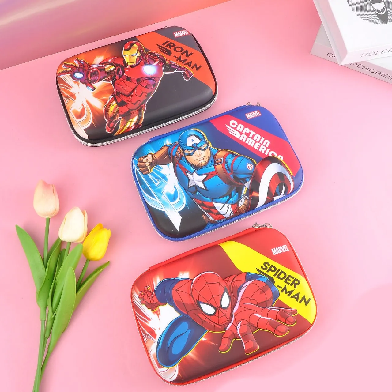 Marvel Character Theme Pencil Case.