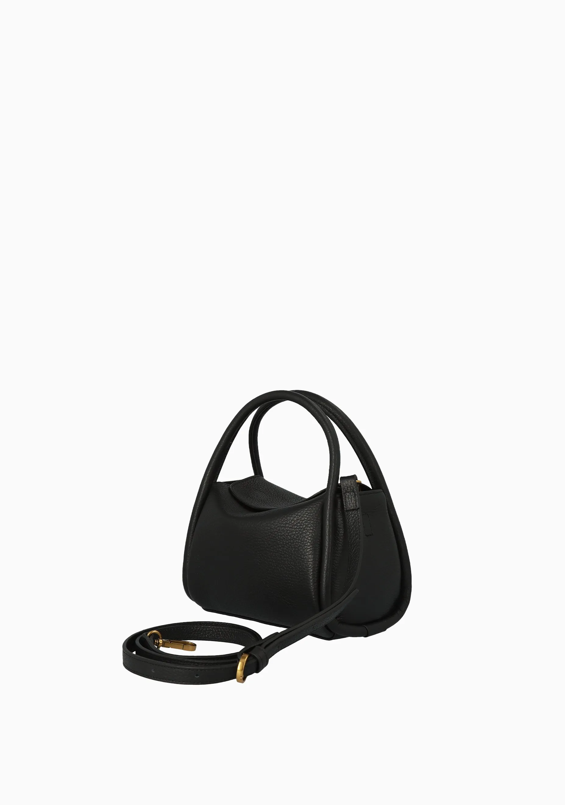 Mini Harper Leather Bag_Black