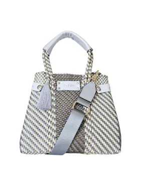 Mini Less Pollution Crossbody Bag - Silver (Sample)